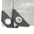 Plachta ST2x3 200g/m2 nepromokavá s oky 2x3 m stříbrná Procraft Plachta ST2x3 200g/m2 nepromokavá s oky 2x3 m stříbrná Procraft